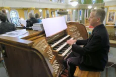 IMG_3869.JPG Komponist und Organist Bernhard H&ouml;rler (Foto: Annarita M&uuml;ller)