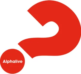 Alphalive Logo_Schrift in Punkt_rot (Foto: Theresa Zenker)